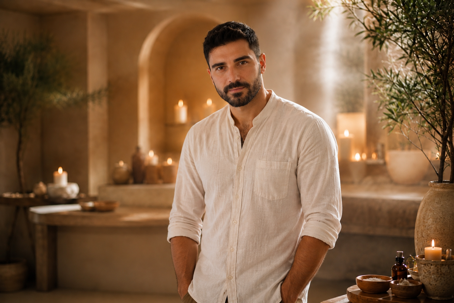 Mehmet Mısırlı, Massage- und Hamam-Spezialist